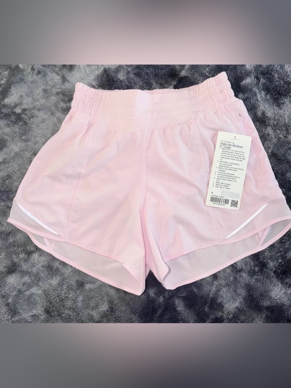 NWT Hotty Hot shorts HR 4” pink size 4